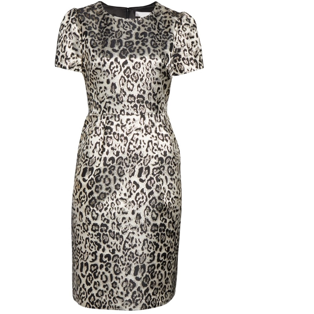 Rachel Parcell 🐆 Women’s Metallic Leopard Print Dress XS NWOT - Picture 6 of 6